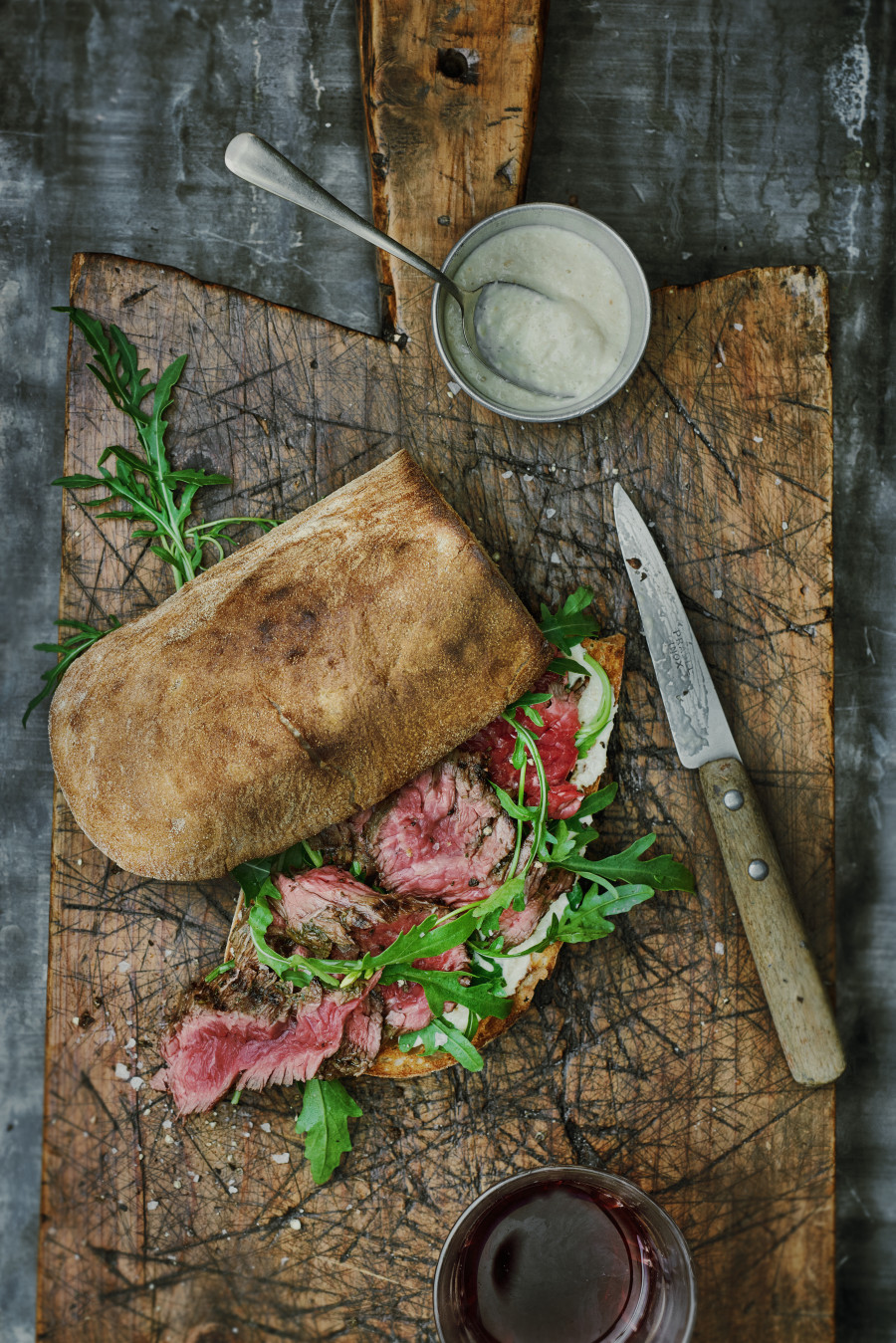 Steak Horseradish Sandwich