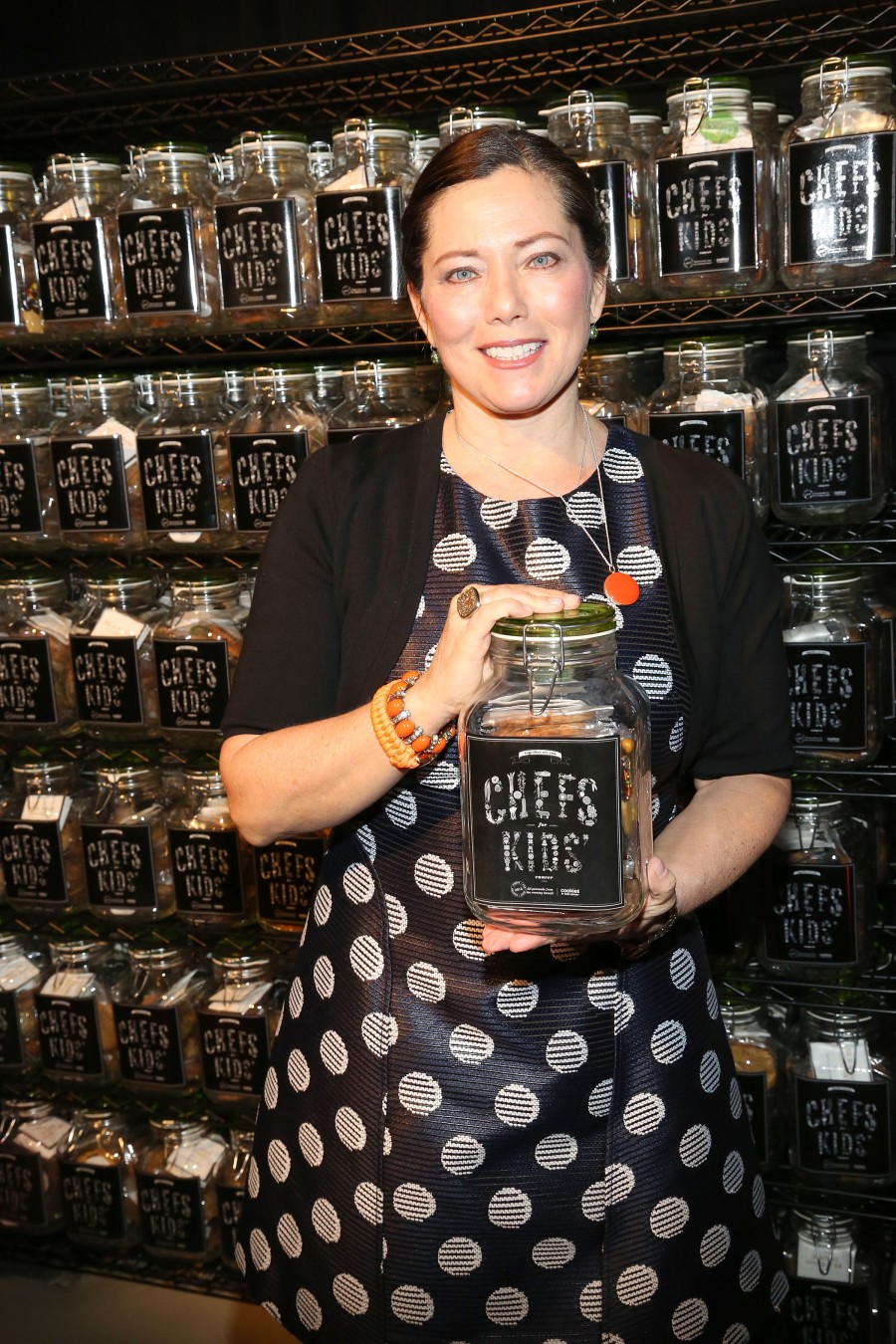 Gretchen Witt==2015 Chef For Kids Cancer to Benefit Cookies for Kids' Cancer==The Waterfront, 269 11th Avenue, NYC.==February 26, 2015==©Patrick McMullan==photo - Sylvain Gaboury/PatrickMcMullan.com====