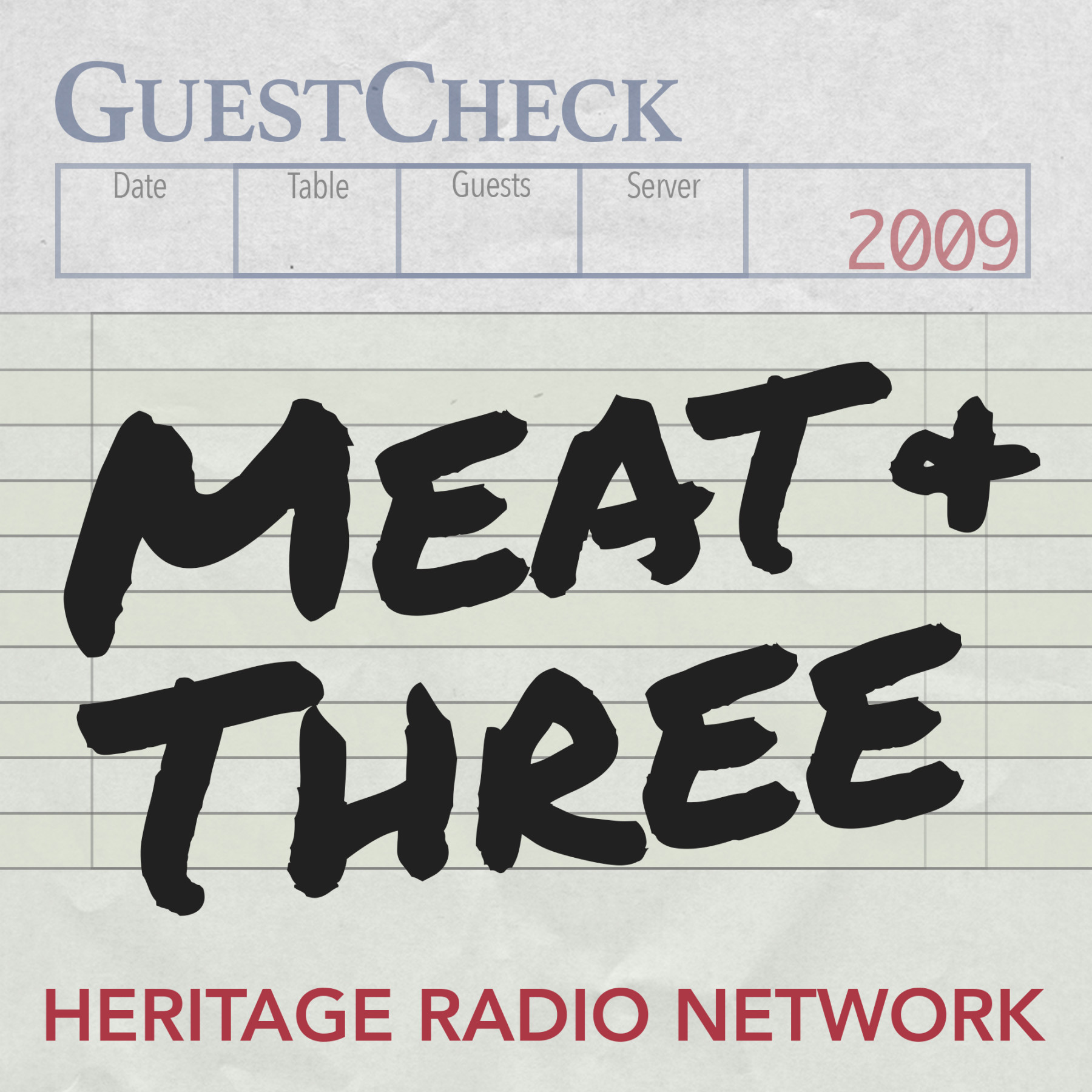 Meat & Three Logo